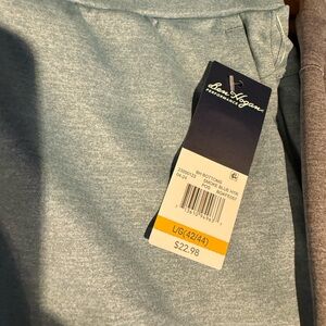 Ben Hogans Athletic Works Gray and Smoke Blue Performance Pants